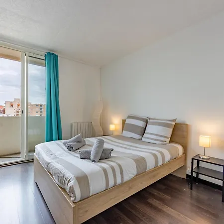 Le Pierre Cazeneuve - 6 Pers - Vue & Climatisation Apartment Toulouse